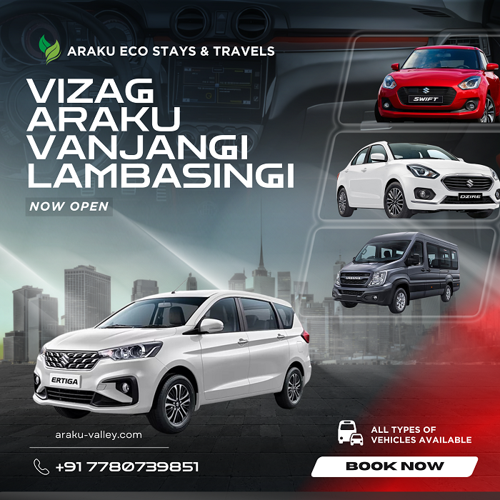 how to reach vizag to araku valley