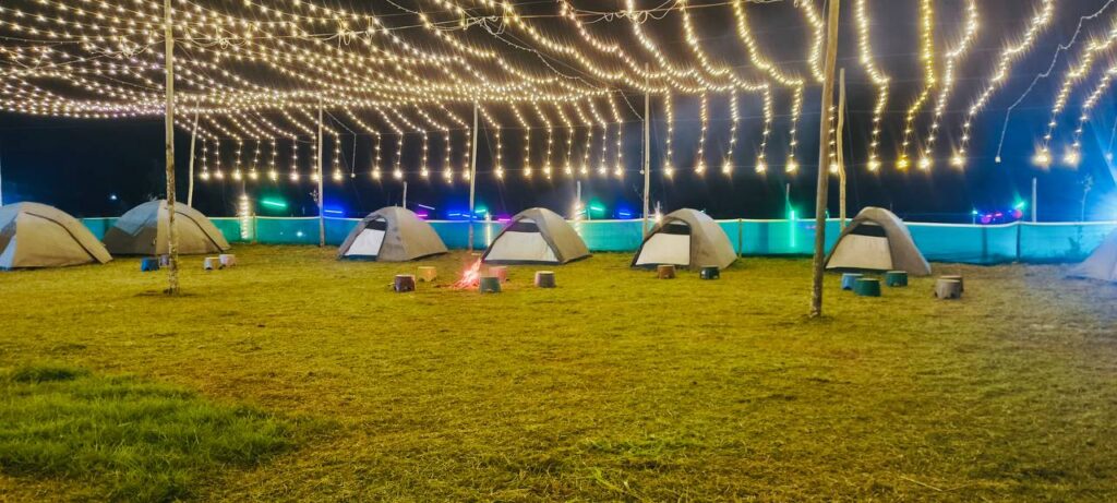 araku valley camping tents